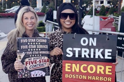 Day 40: Encore Boston Harbor Strike Continues as Wynn Claims Contract Offer Is Fair