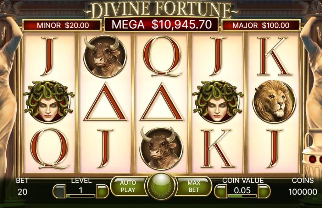 Divine Fortune screenshot 1