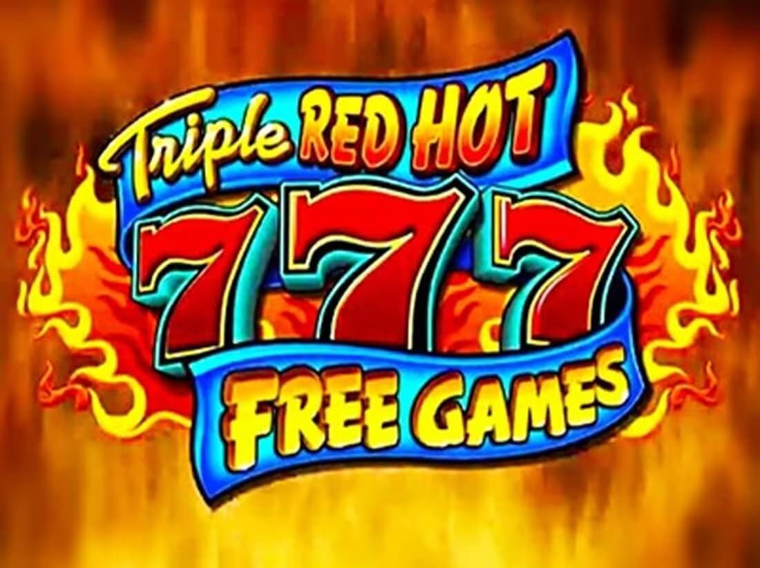 Triple Red Hot 777 screenshot 1 background
