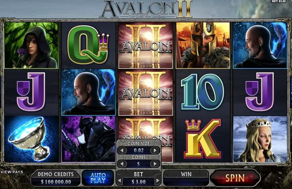 Avalon II screenshot 1 background